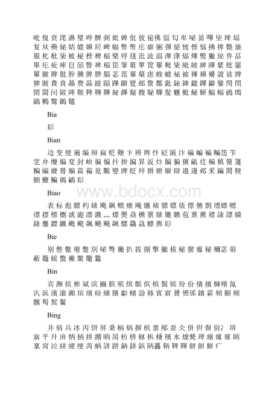 中国汉字大全拼音排序.docx_第3页