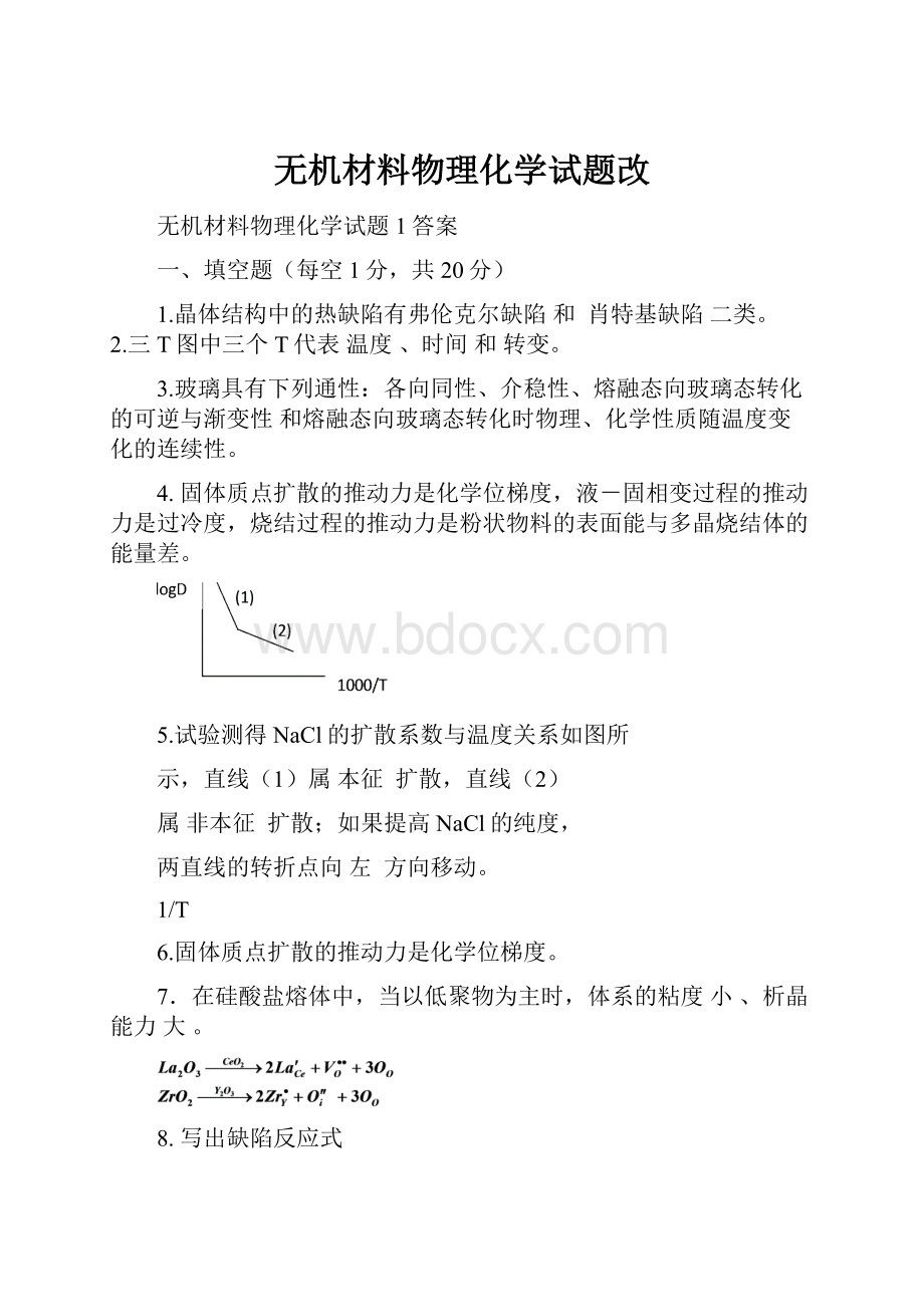 无机材料物理化学试题改.docx