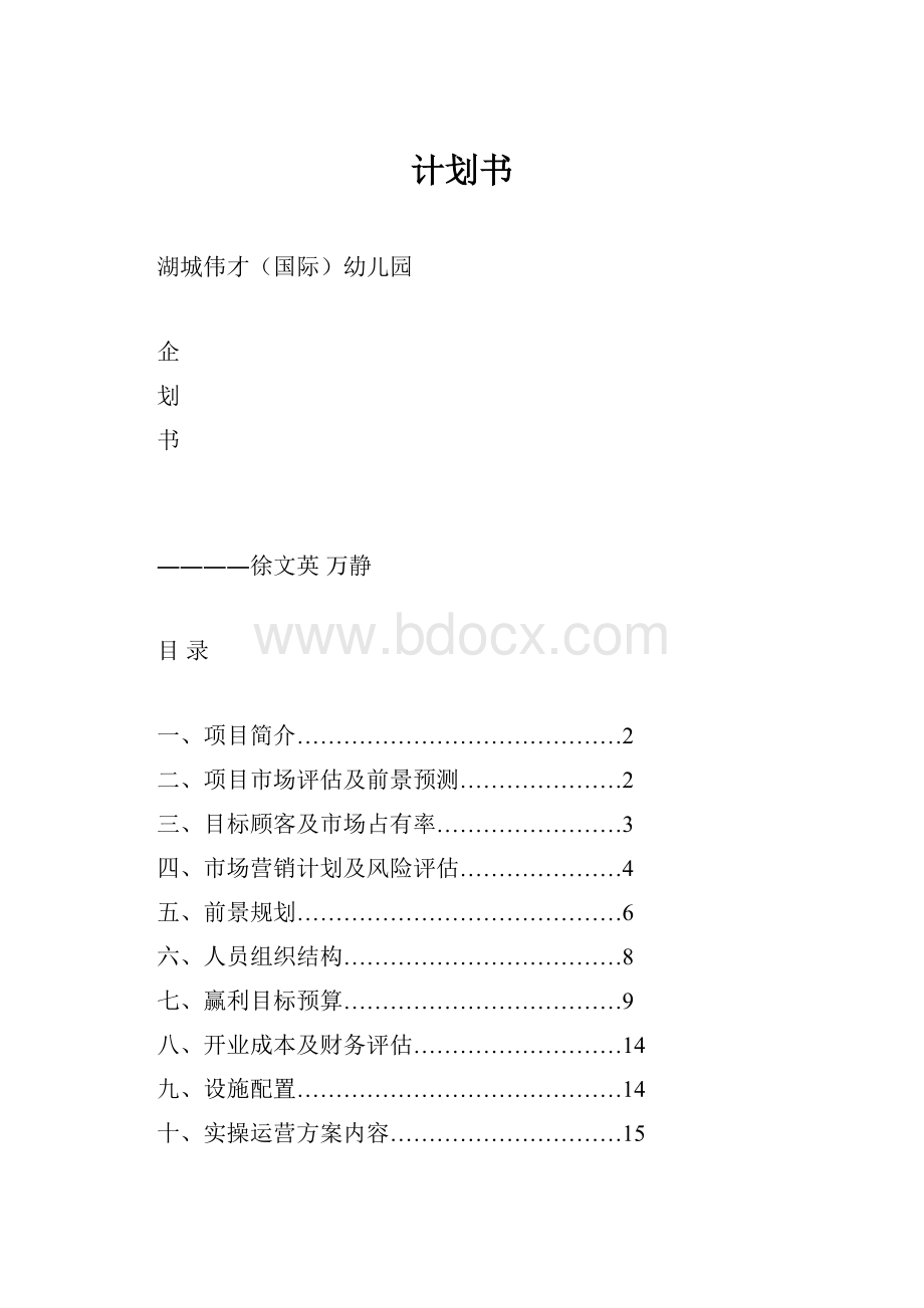 计划书.docx