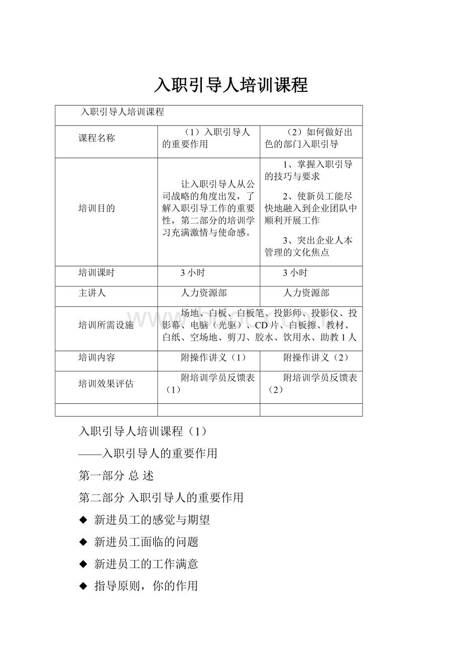 入职引导人培训课程.docx_第1页