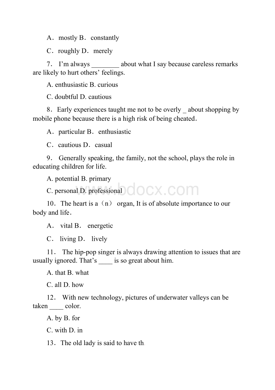 高三英语上学期周练试题914.docx_第2页