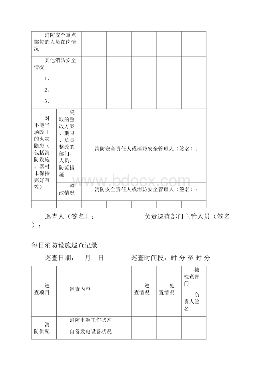 防火巡检检查记录本1.docx_第3页