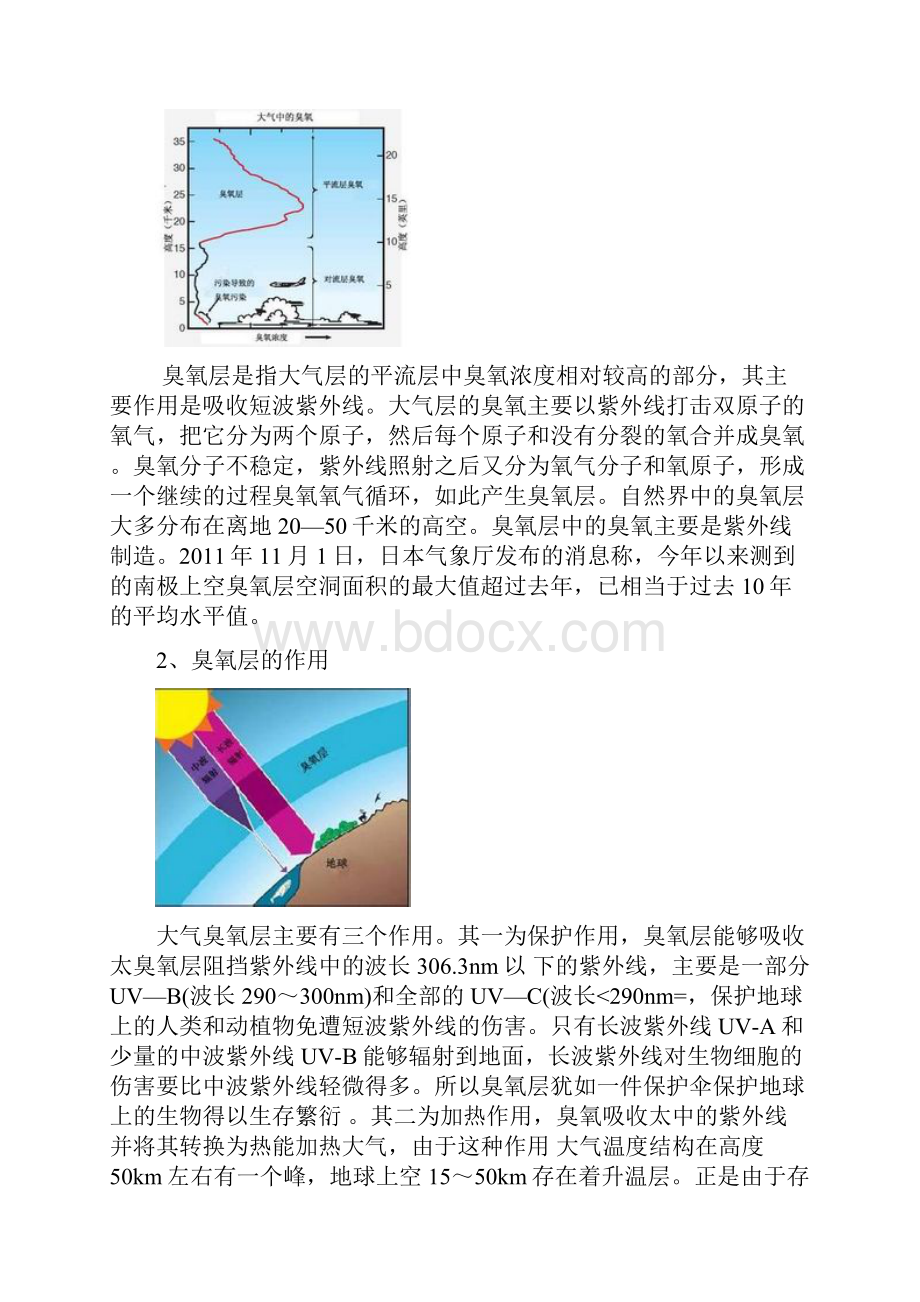 大气层中的臭氧层空洞的成因及影响的研究.docx_第3页