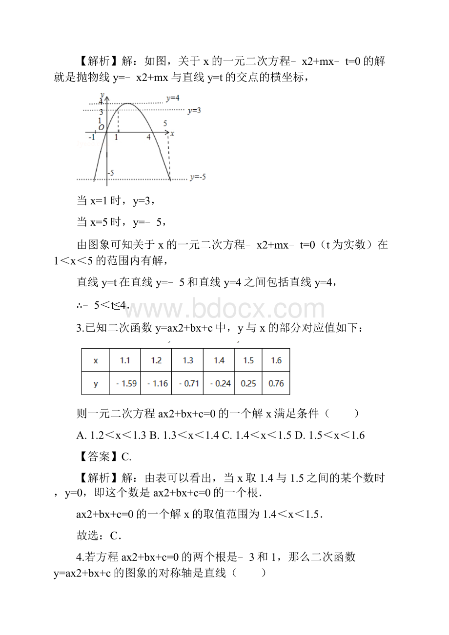 第12讲 二次函数与方程不等式综合尖子班.docx_第3页