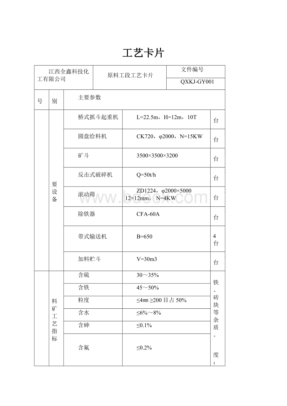 工艺卡片.docx