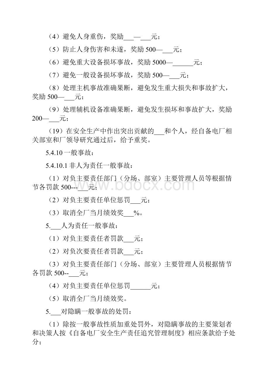 电厂安全文明生产奖惩实施细则.docx_第2页