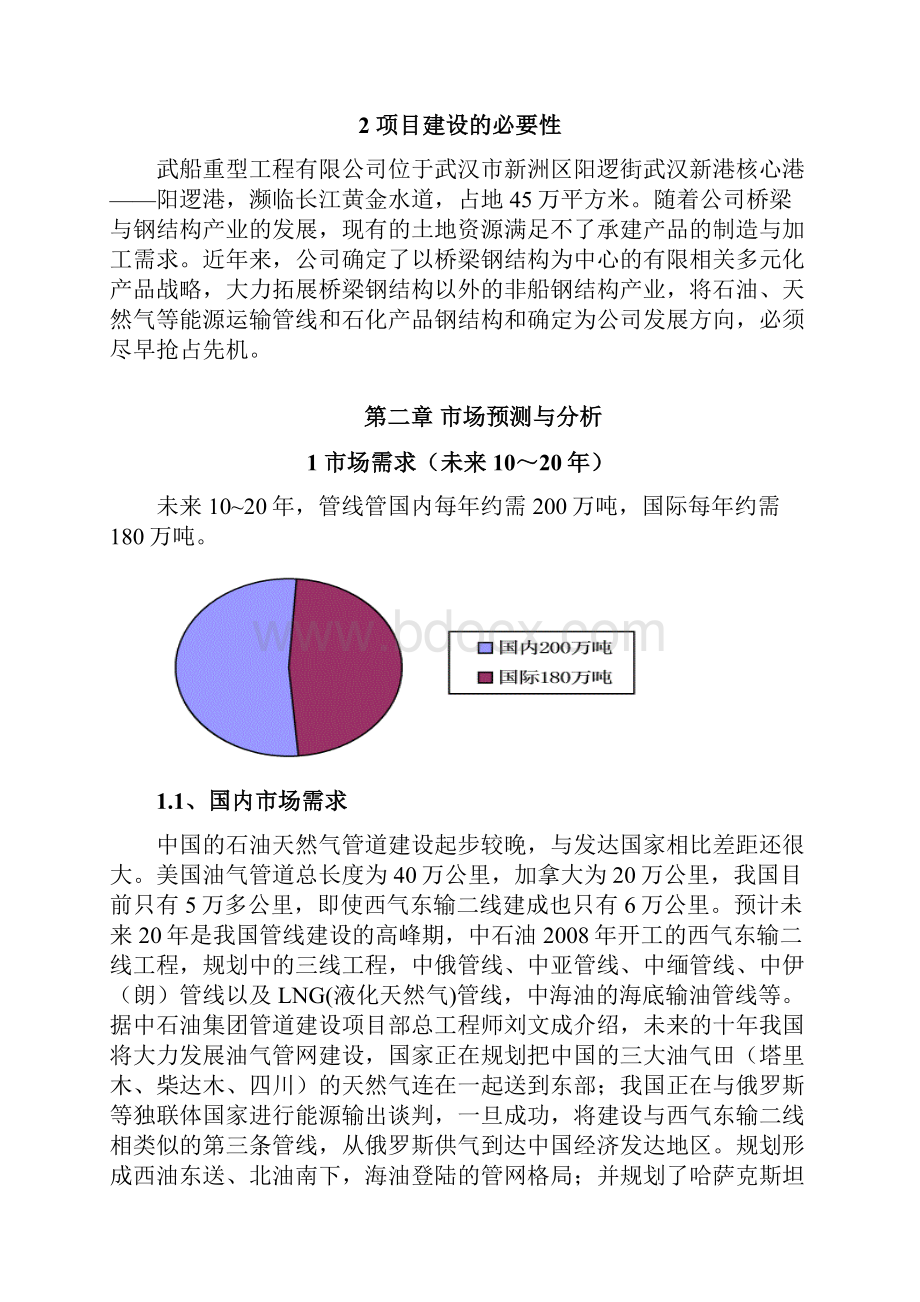 大口径直缝埋弧焊管生产线投资建设项目可行性研究报告.docx_第2页