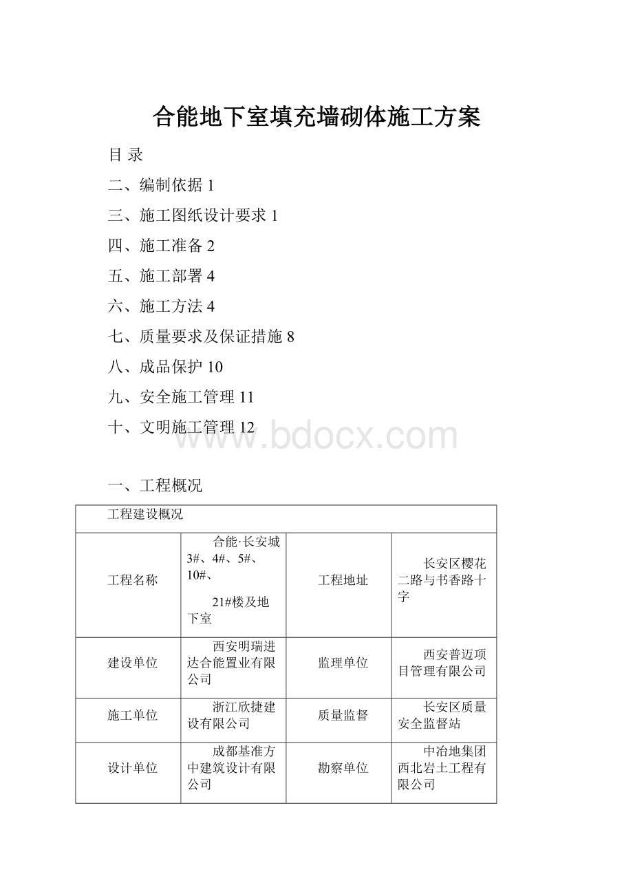 合能地下室填充墙砌体施工方案.docx