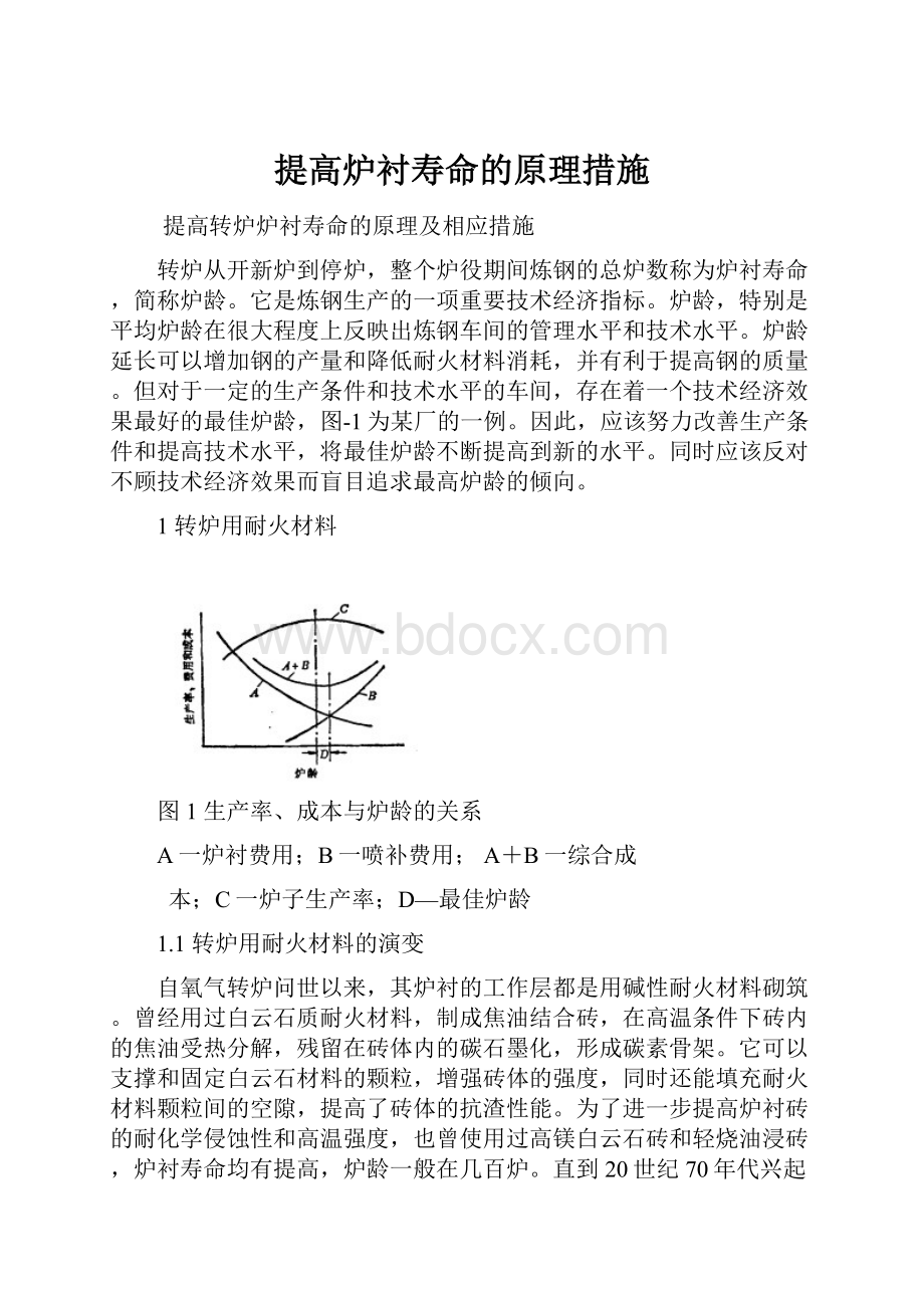 提高炉衬寿命的原理措施.docx