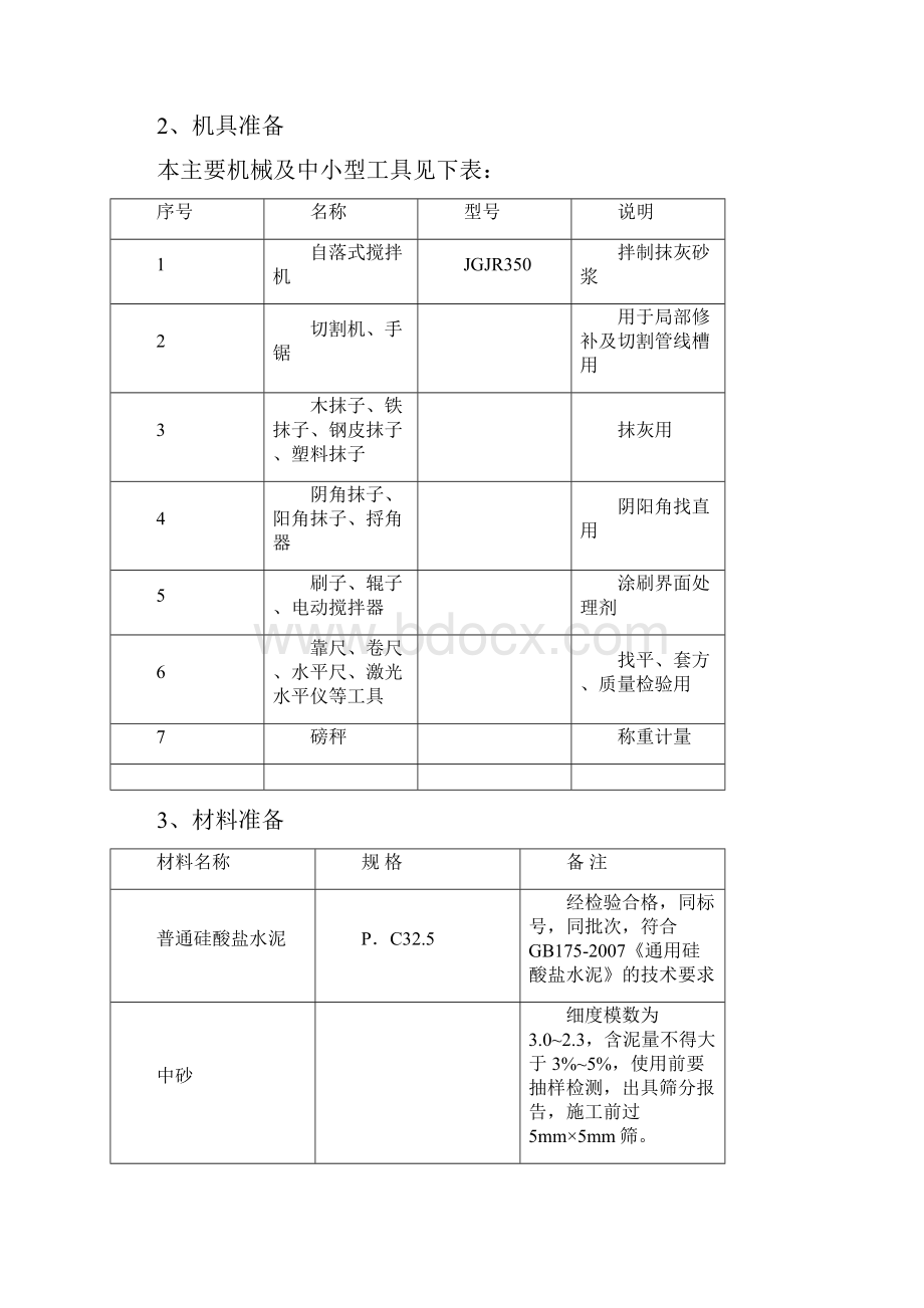 室内抹灰工程专项施工组织方案.docx_第3页