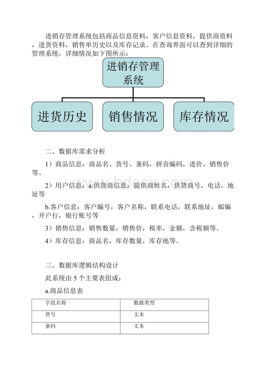 ACCESS进销存管理设计论文.docx_第2页