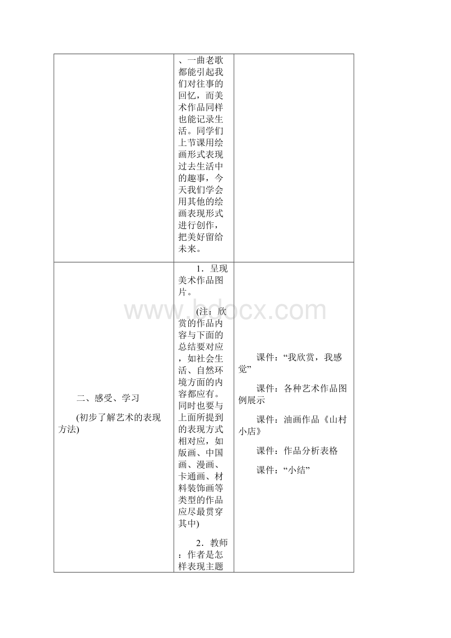 湘教版七年级下册美术教案.docx_第3页