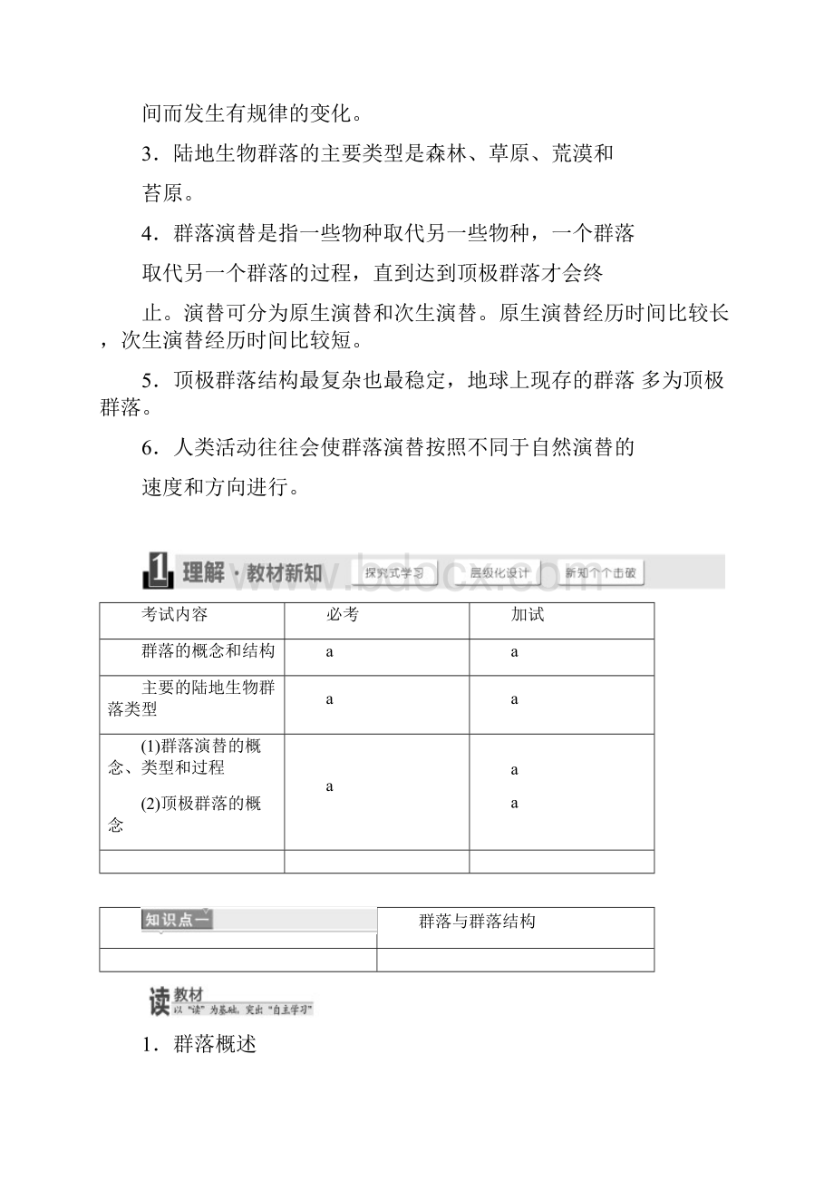 浙江专版学年高中生物第五章群落学案浙科版必修3.docx_第2页