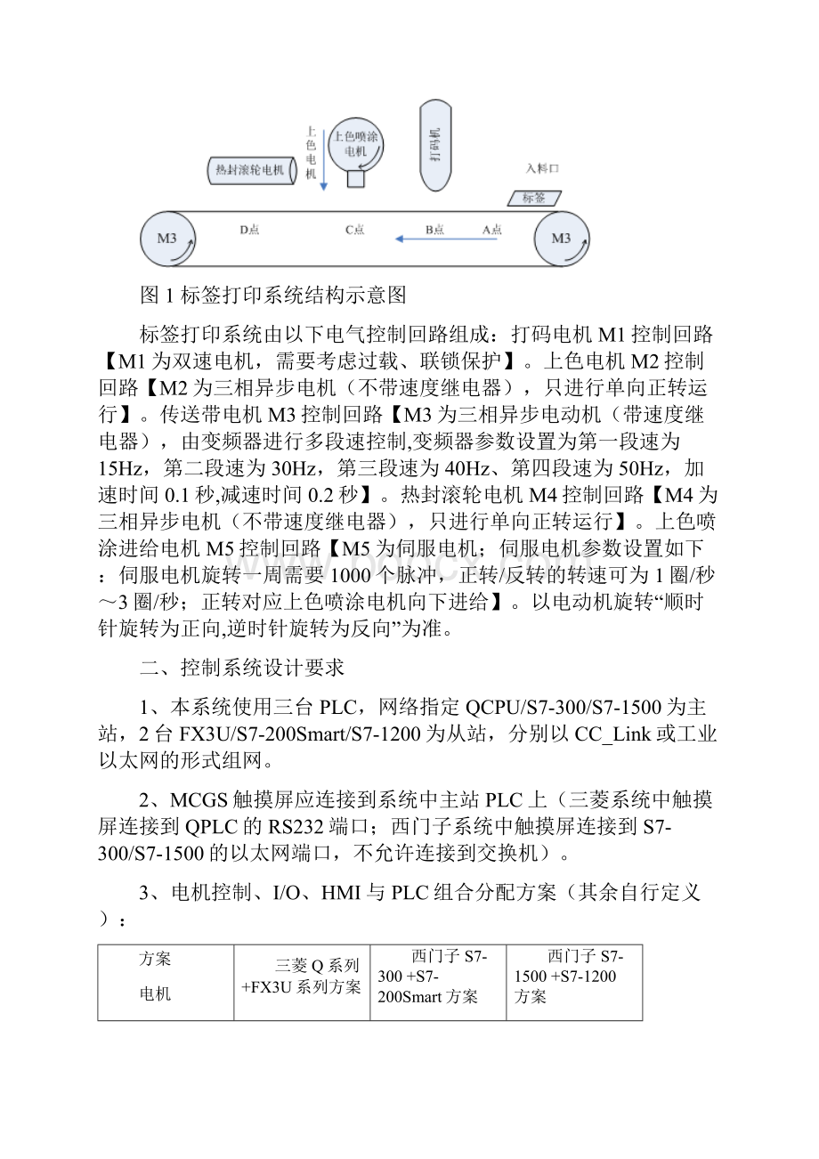 高职 现代电气控制系统任务书2标签打印赛项赛卷.docx_第3页