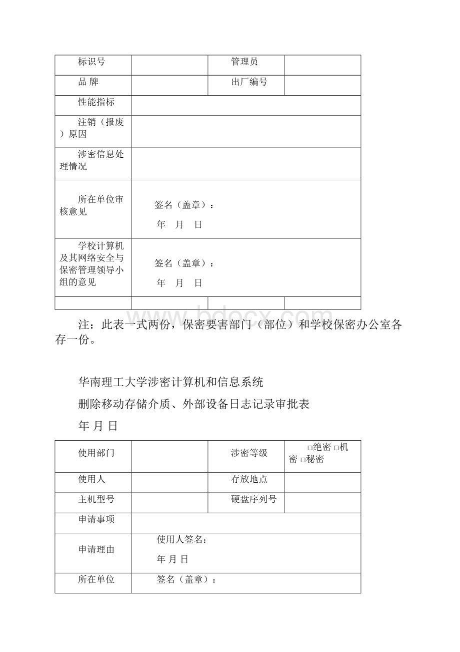 涉密计算机注销审批表.docx_第2页