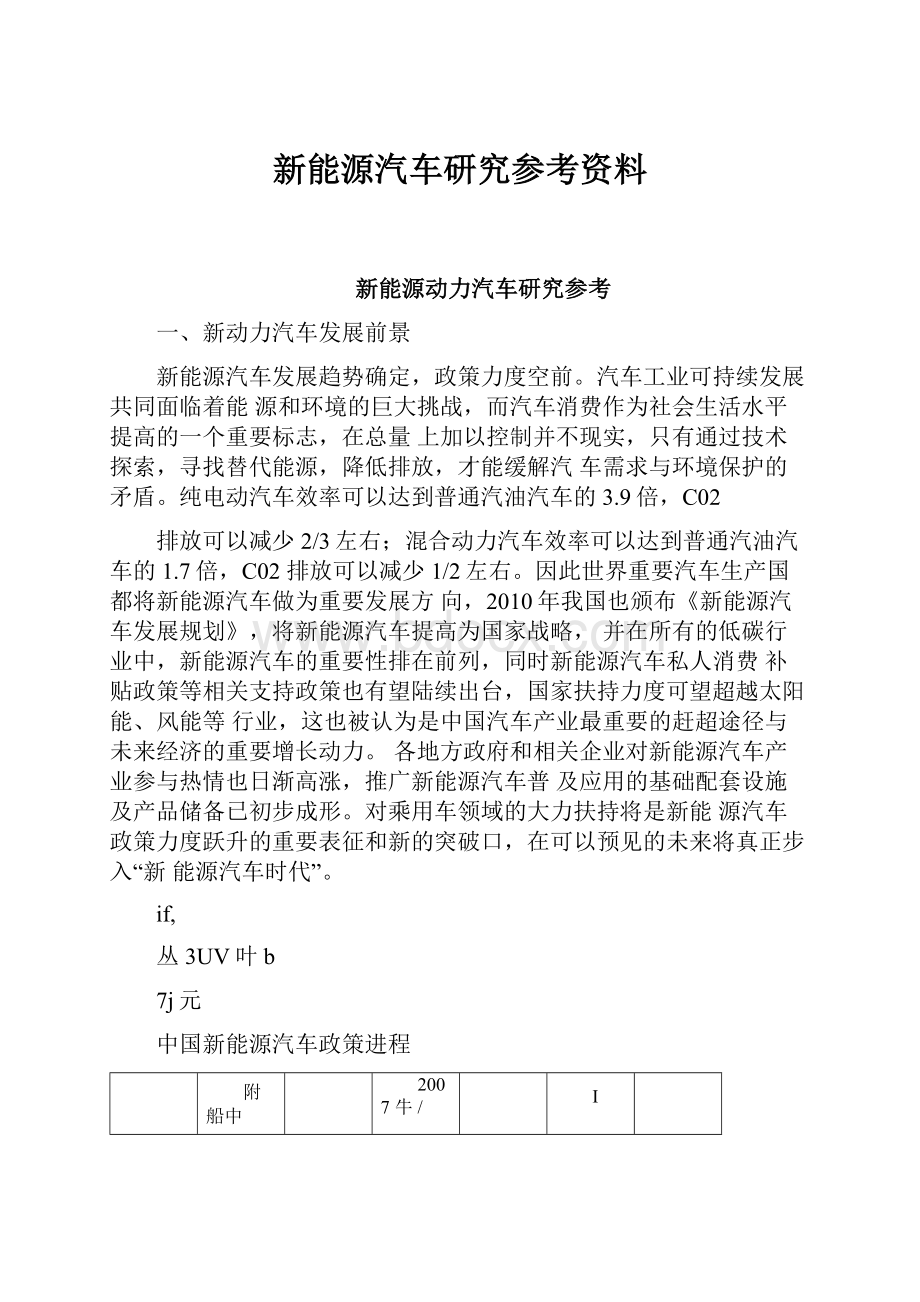 新能源汽车研究参考资料.docx