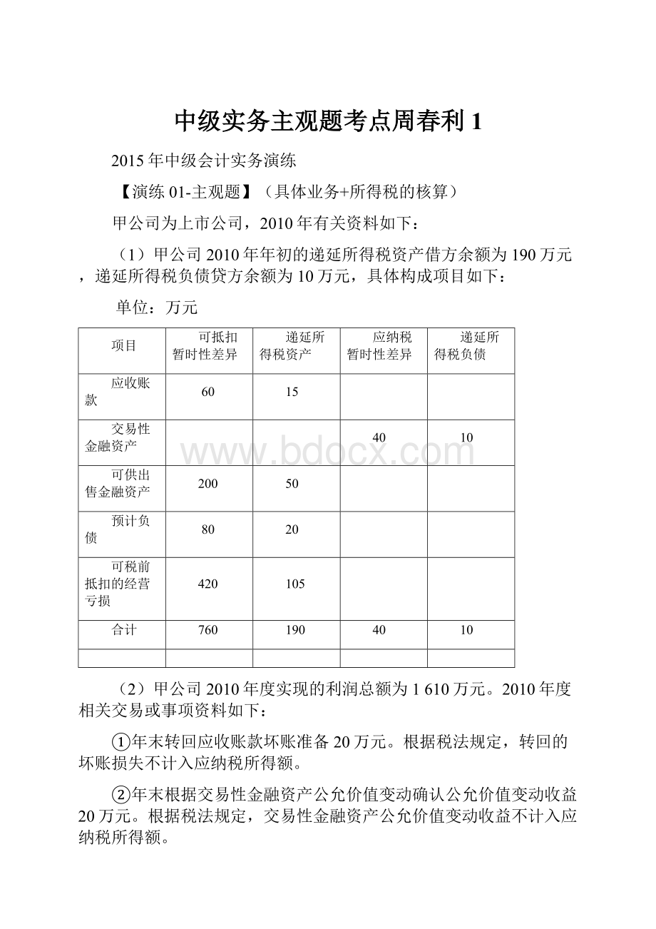 中级实务主观题考点周春利 1.docx_第1页