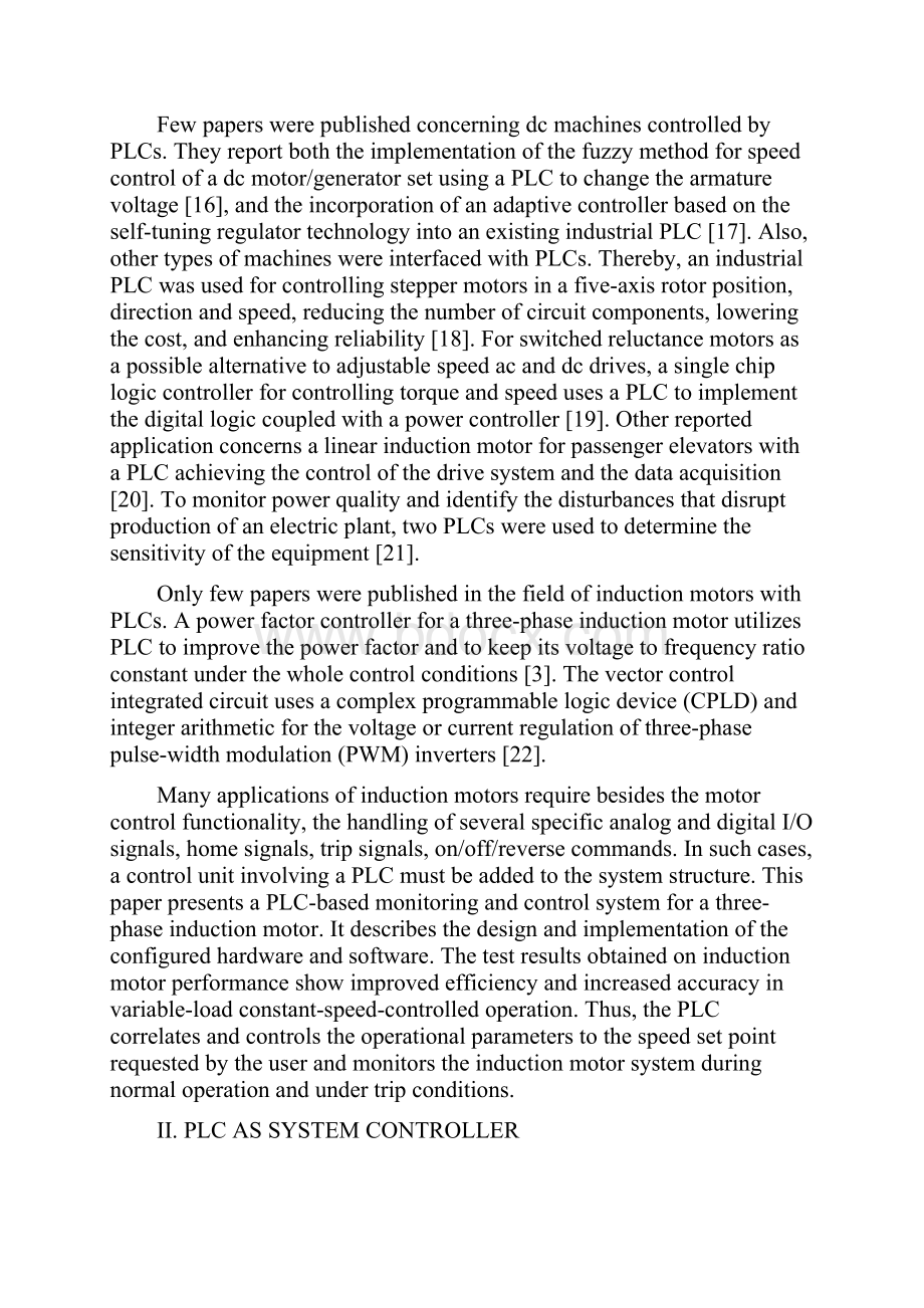 PLCBasedMonitoringControlSystemforInductionMotorPLC.docx_第2页