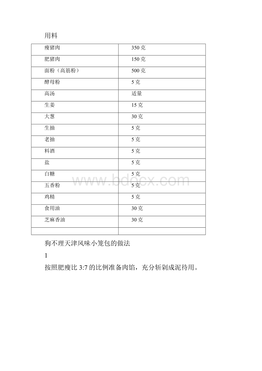 狗不理天津风味小笼包精品汤粥教程.docx_第2页