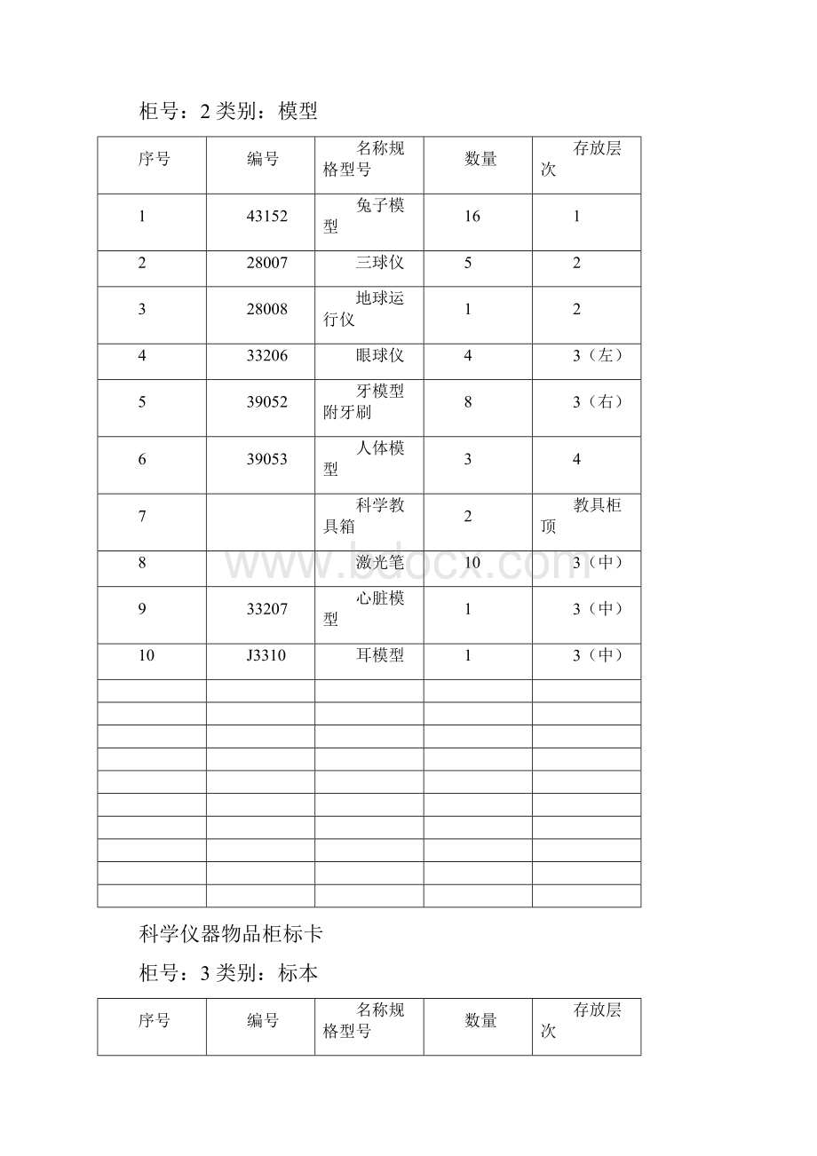 科学仪器物品柜标卡.docx_第3页