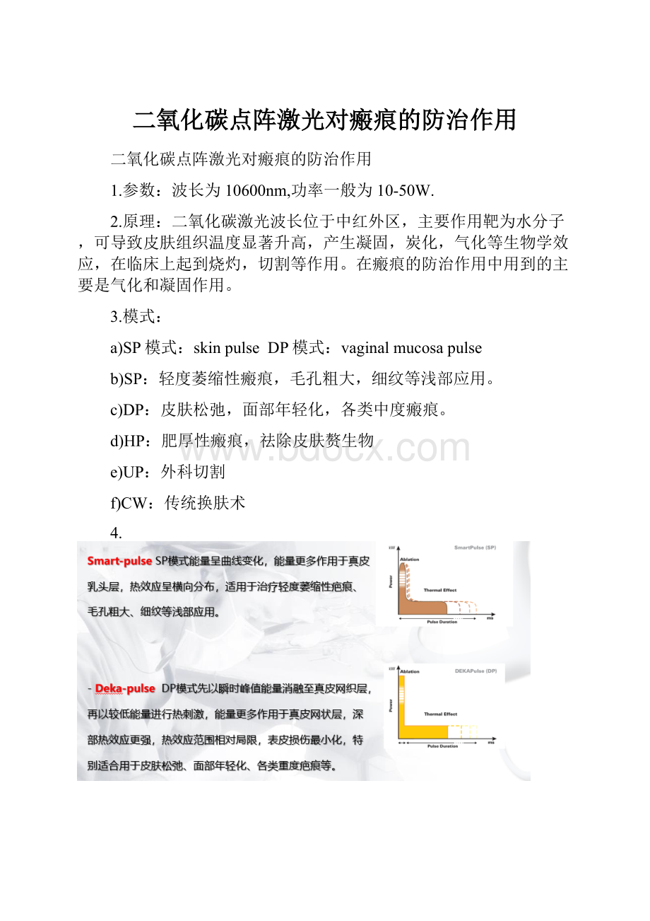 二氧化碳点阵激光对瘢痕的防治作用.docx