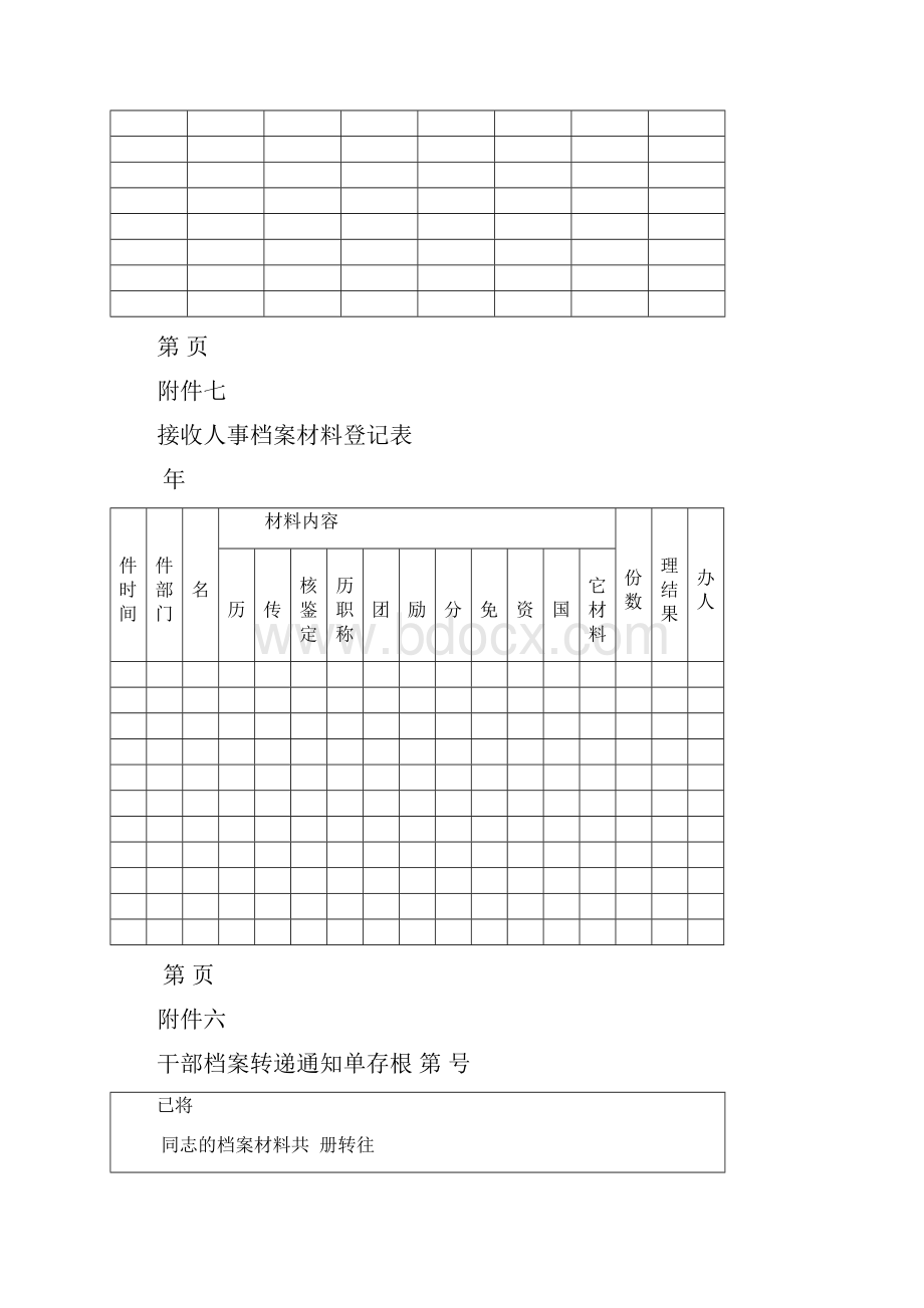 人事档案管理表格.docx_第3页