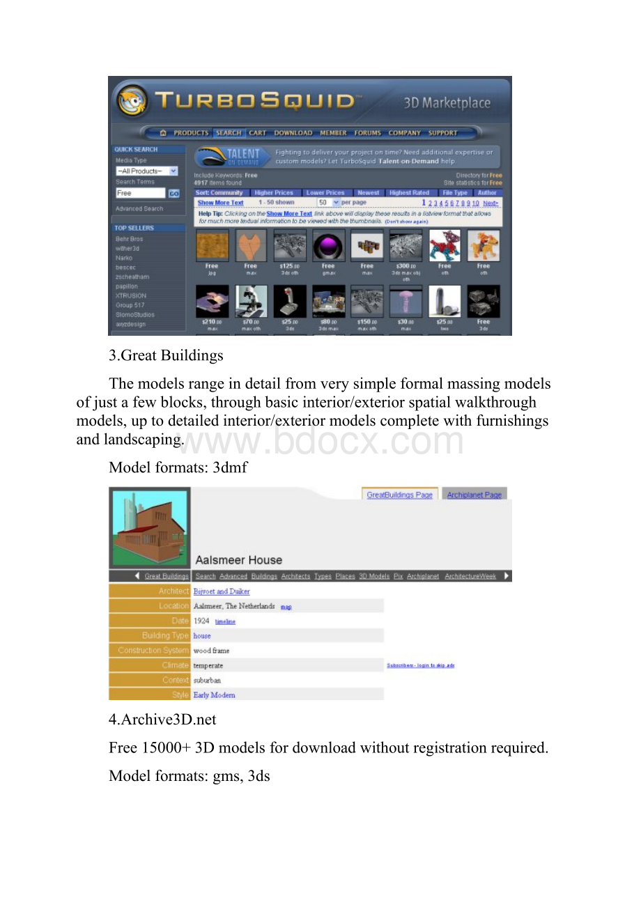 国外60个免费的3D模型网站.docx_第2页