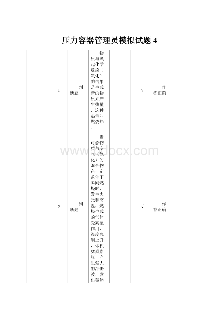 压力容器管理员模拟试题4.docx