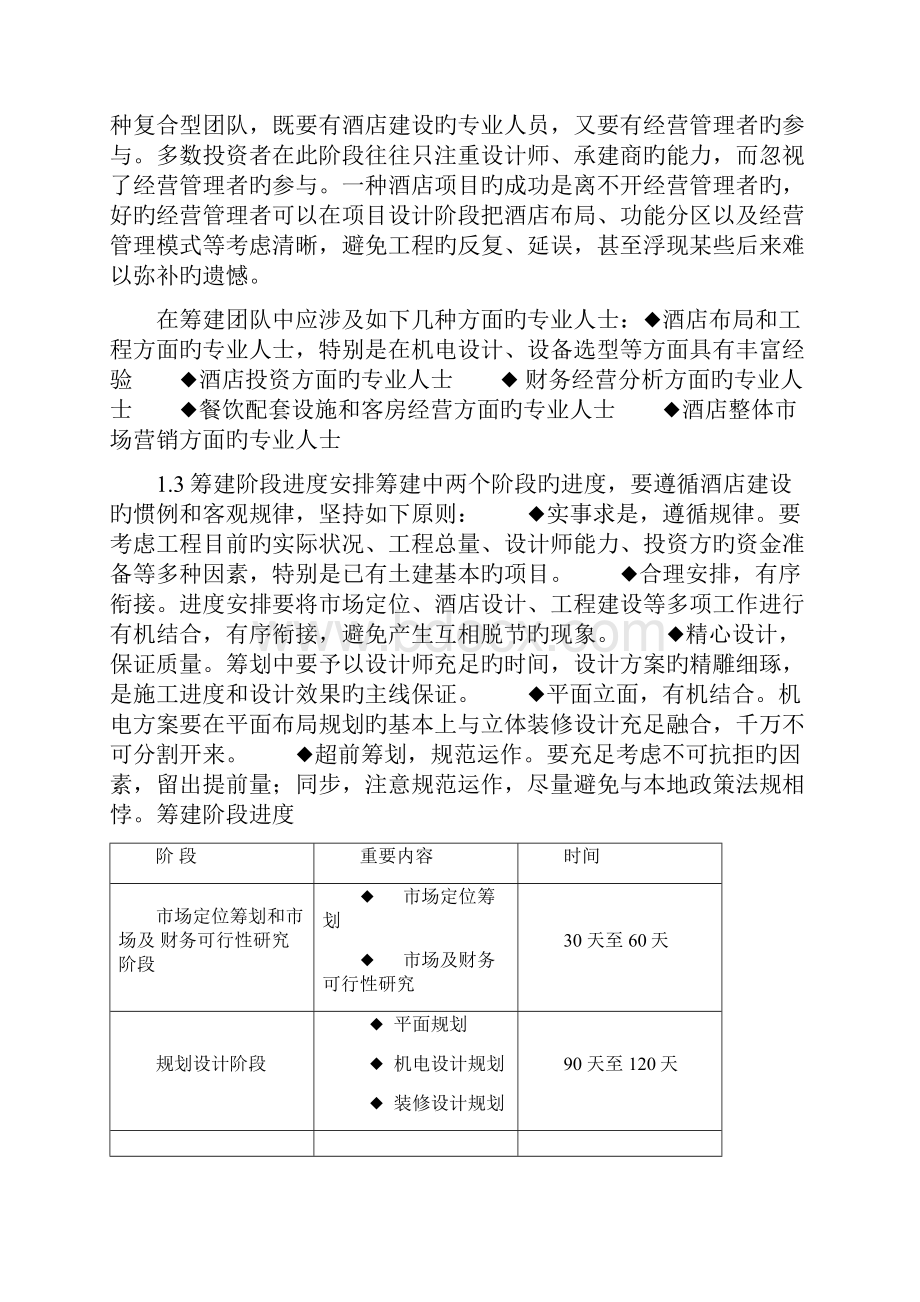 酒店筹建筹备运作方案.docx_第2页