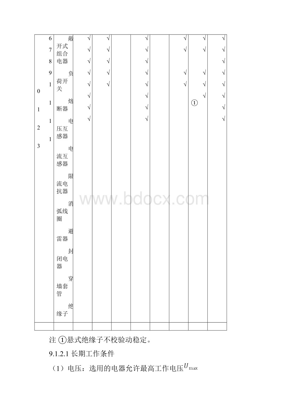 91常用电气设备选择的技术条件.docx_第2页