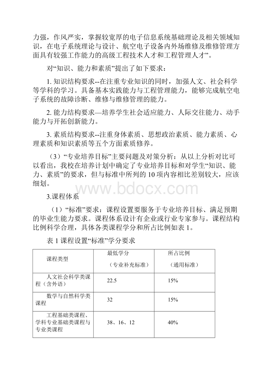 电子信息工程专业全国工程教育专业认证核心指标自评报告.docx_第3页