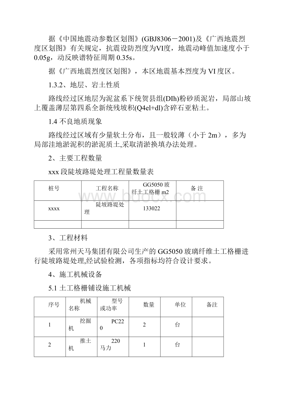 土工格栅铺设施工方案.docx_第2页