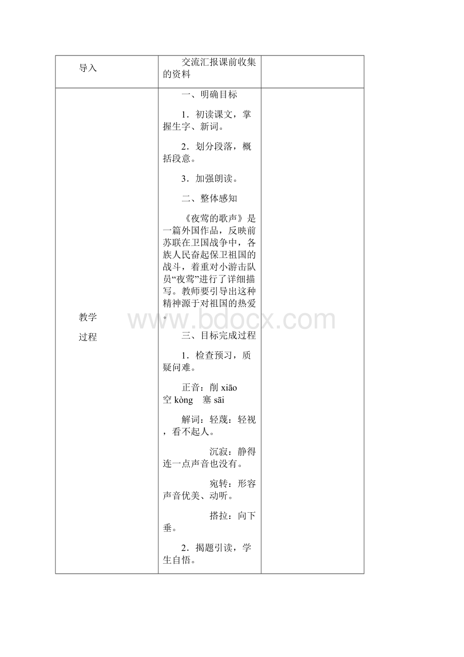 强烈推荐小学四年级语文下册第四组教案.docx_第3页