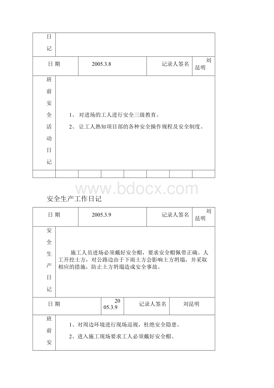 安全生产工作日记.docx_第2页