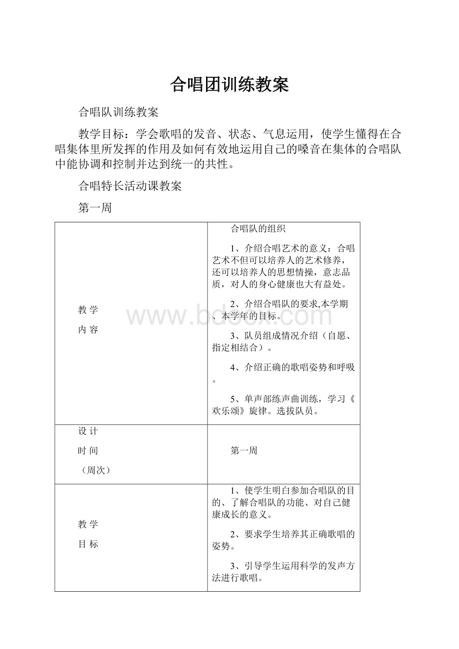 合唱团训练教案.docx_第1页