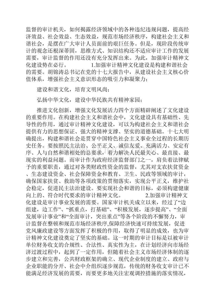 关于加强审计精神文化建设的思考审计精神是什么意思.docx_第3页