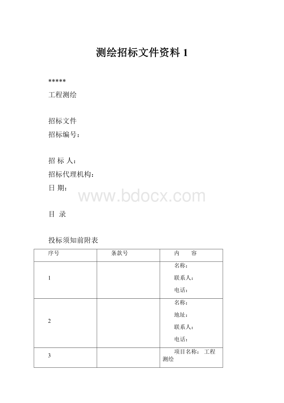 测绘招标文件资料1.docx