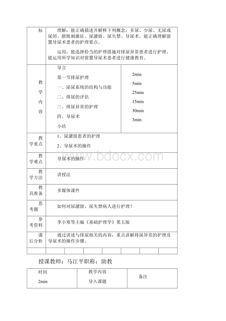 排泄基础护理学教学说课.docx_第2页