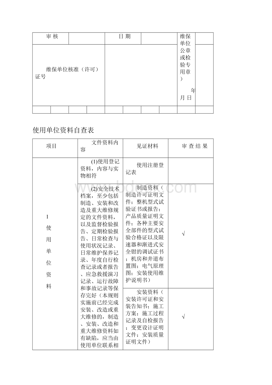 曳引驱动电梯年度自检报告填写完的.docx_第3页