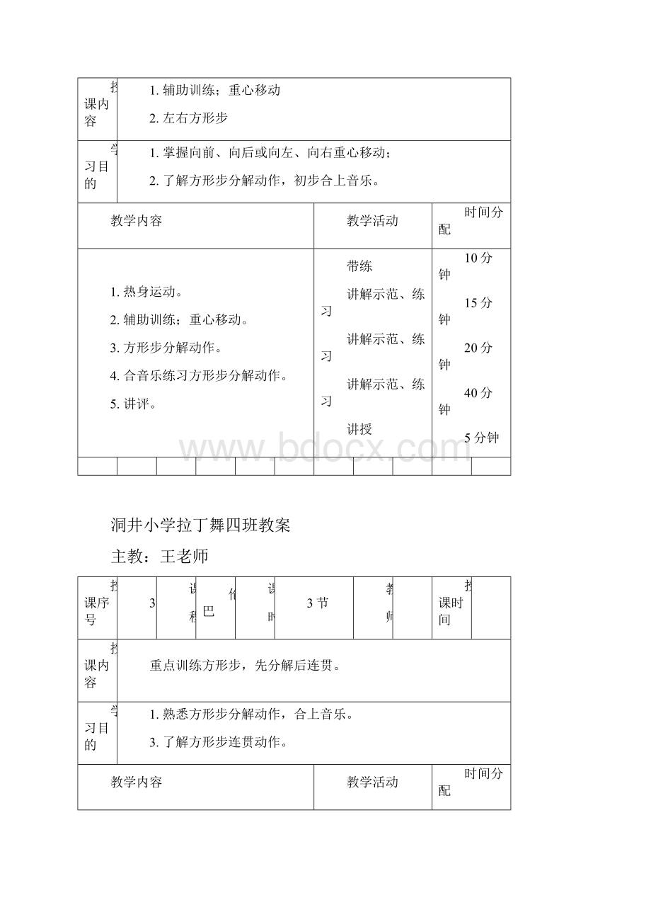 拉丁舞初级教案.docx_第2页