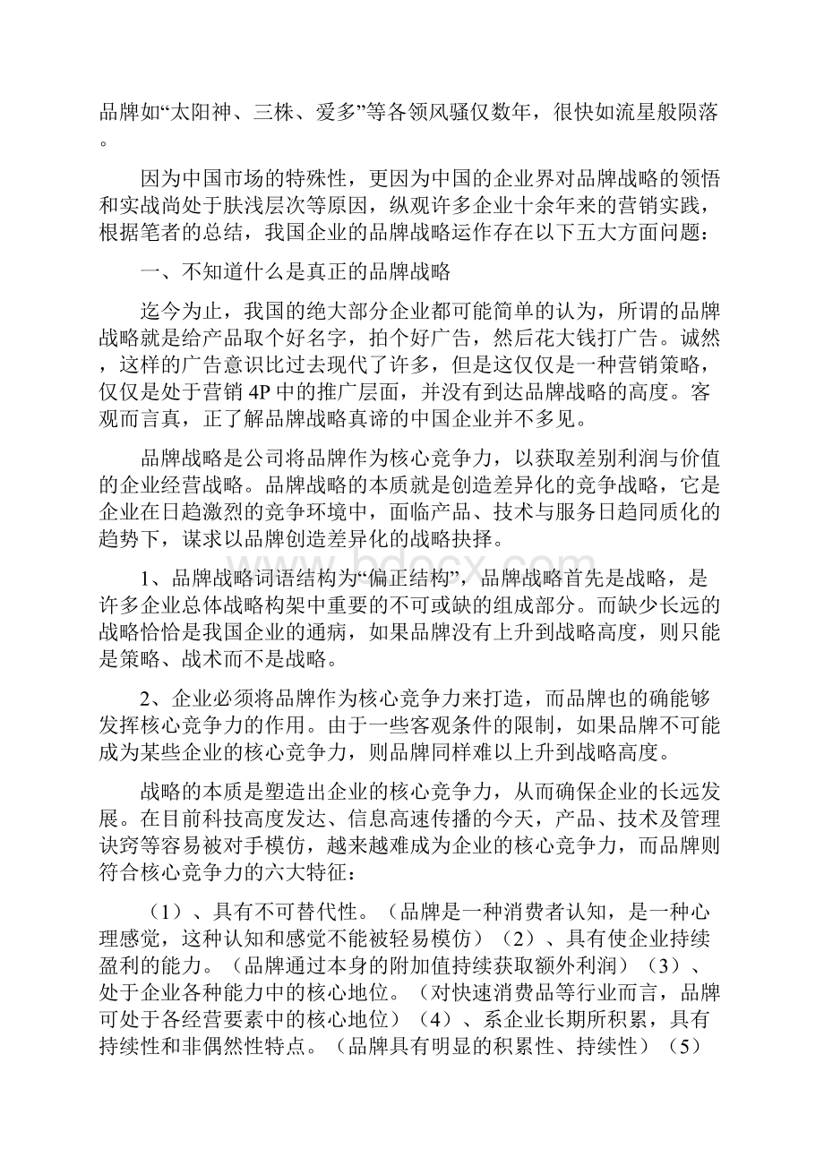 中国企业品牌战略的五大迷途1.docx_第2页