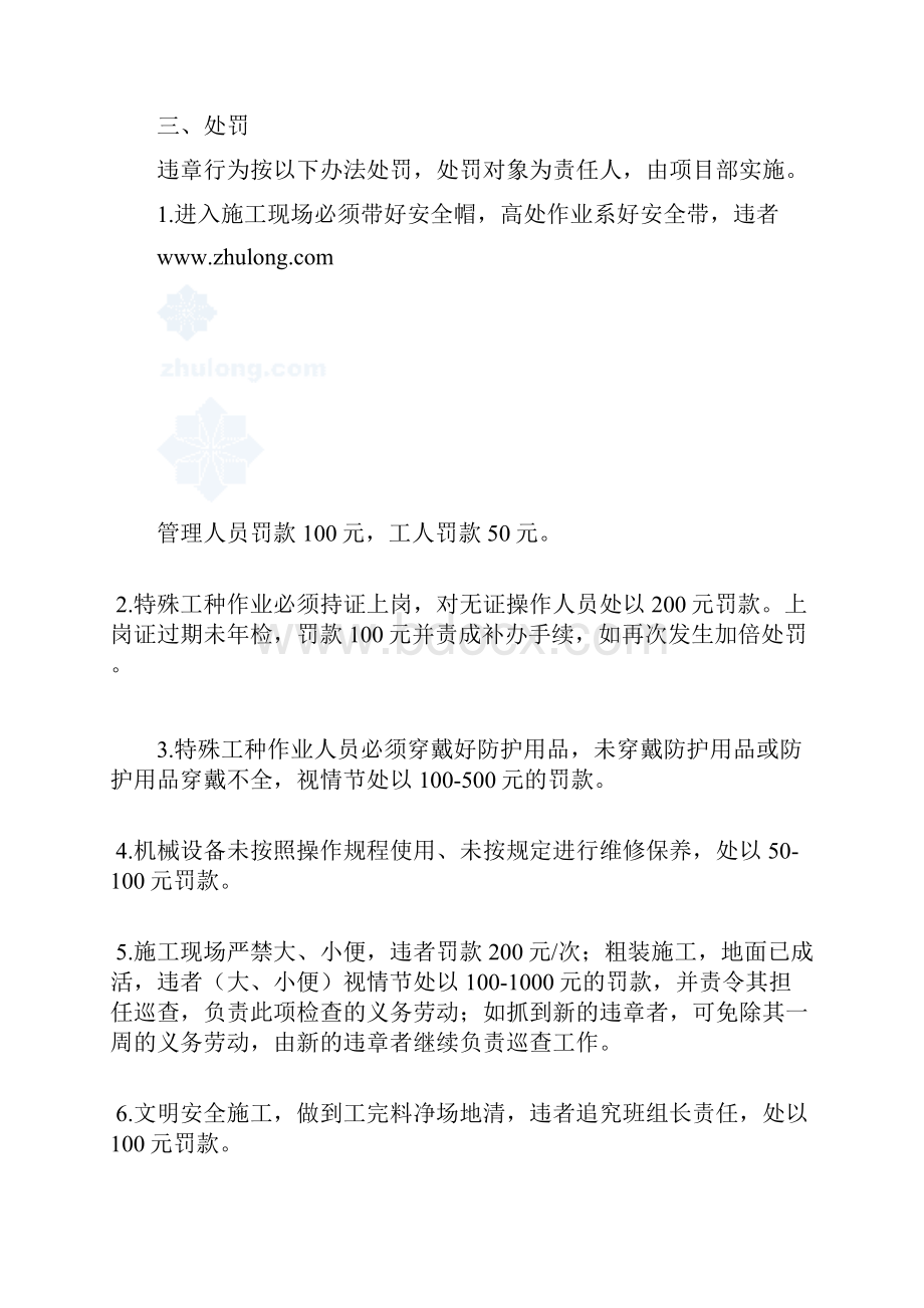 建筑工地质量处罚细则1.docx_第3页