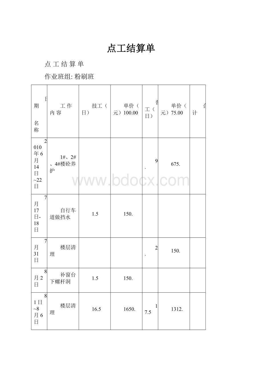 点工结算单.docx_第1页