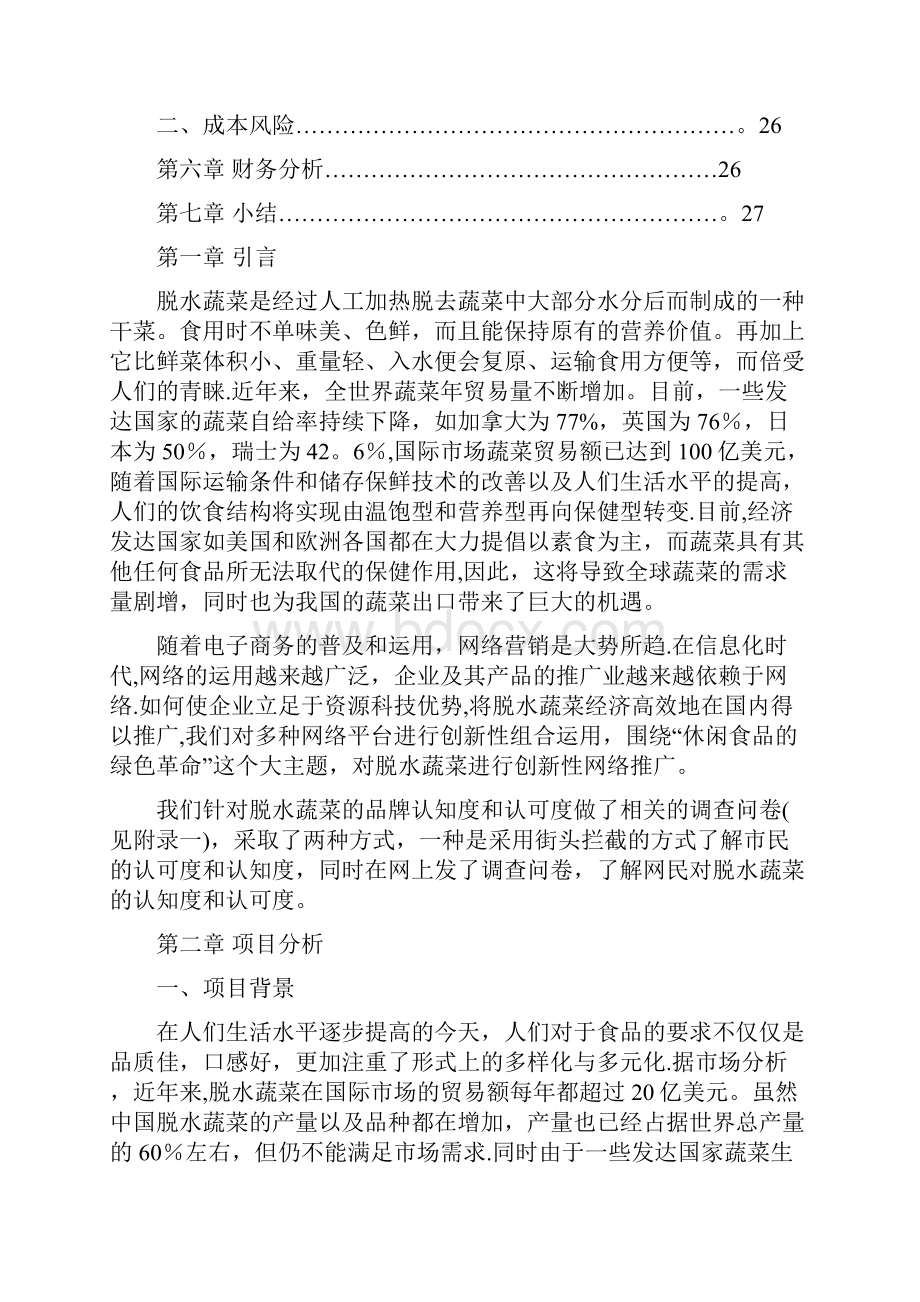 脱水蔬菜网络营销方案.docx_第2页