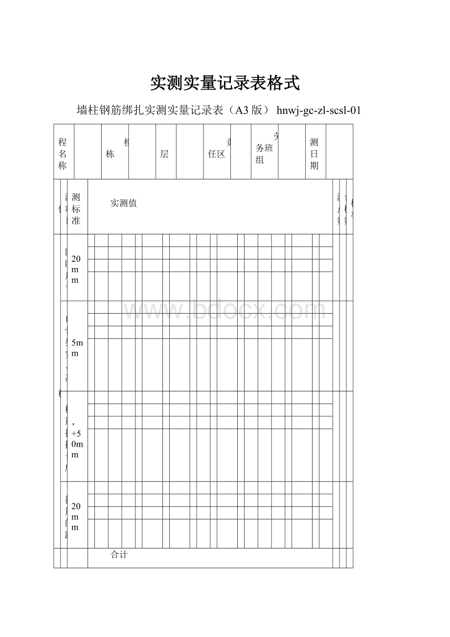 实测实量记录表格式.docx