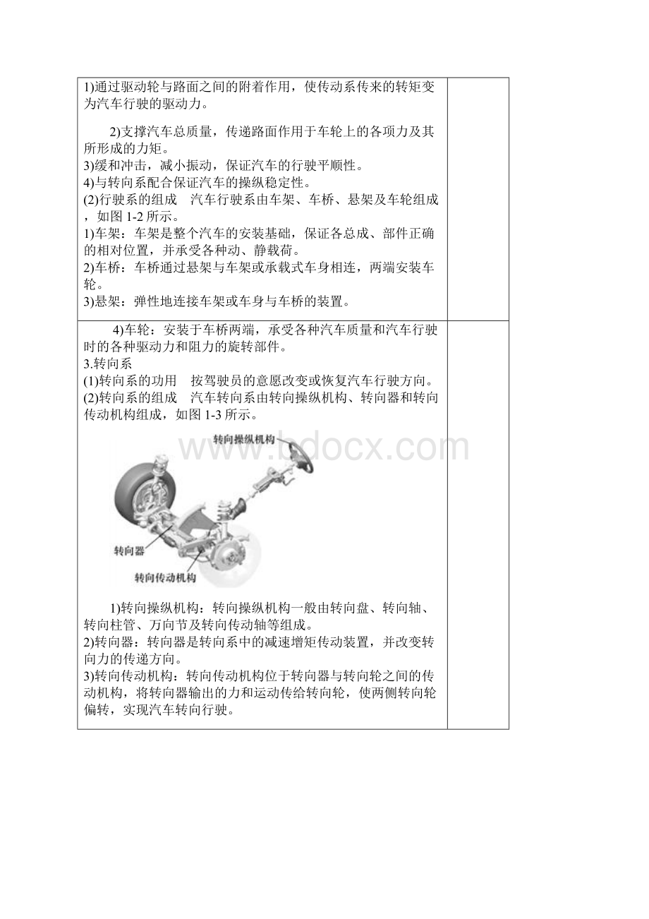 最新汽车底盘实训课教案.docx_第3页