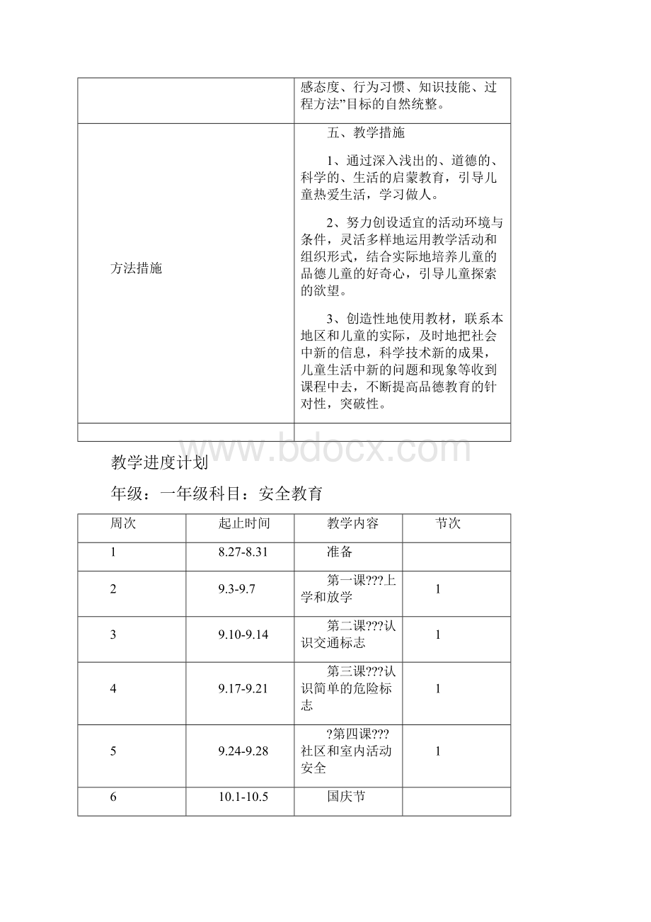 小学一年级安全教育.docx_第2页