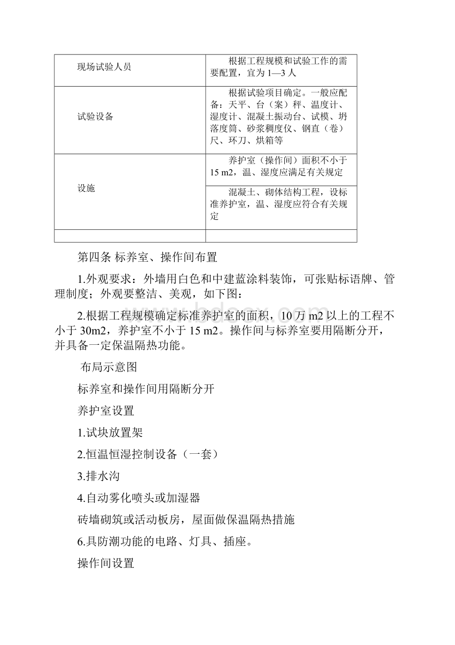 建筑施工现场标养室管理办法.docx_第3页