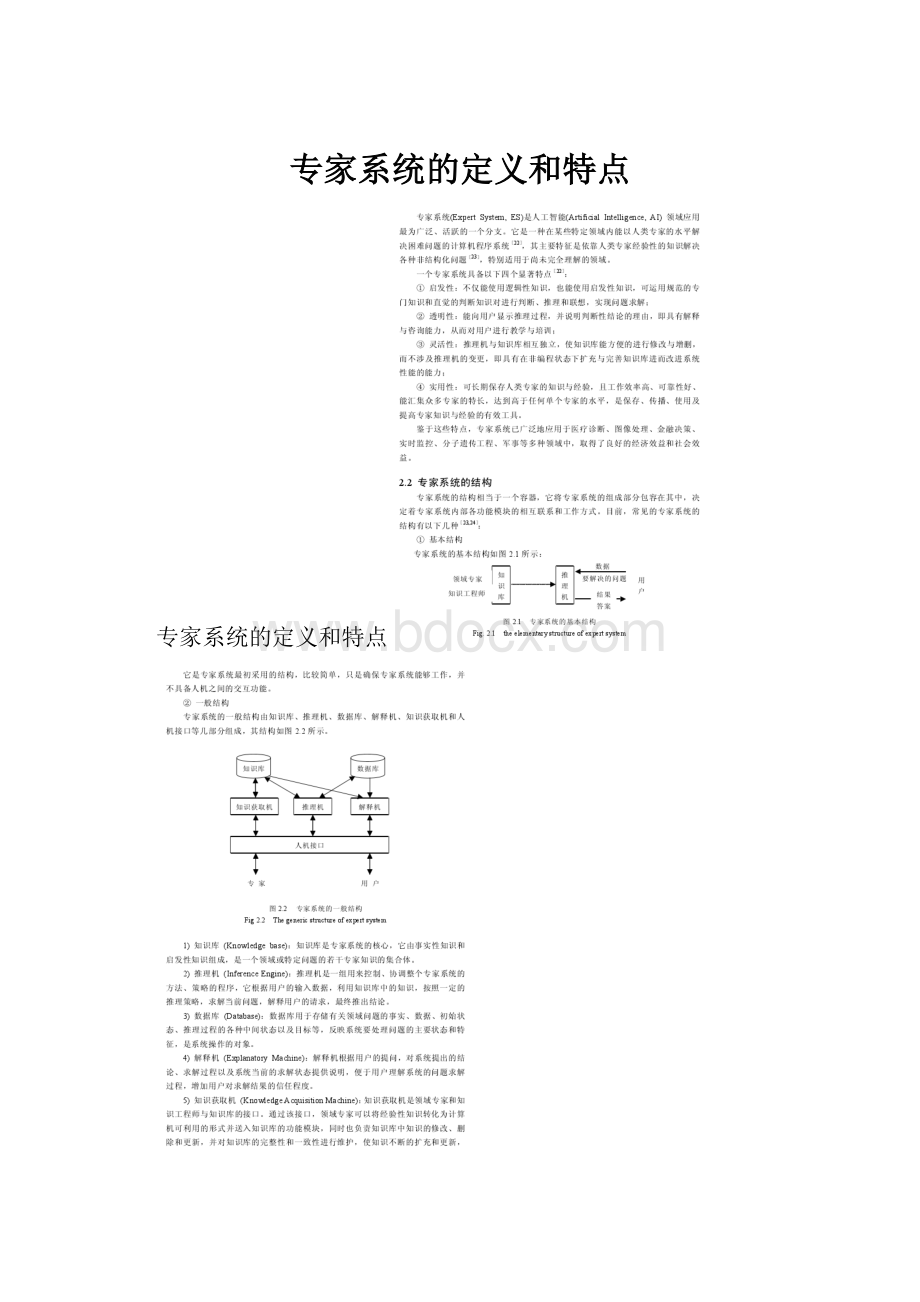 专家系统的定义和特点.docx