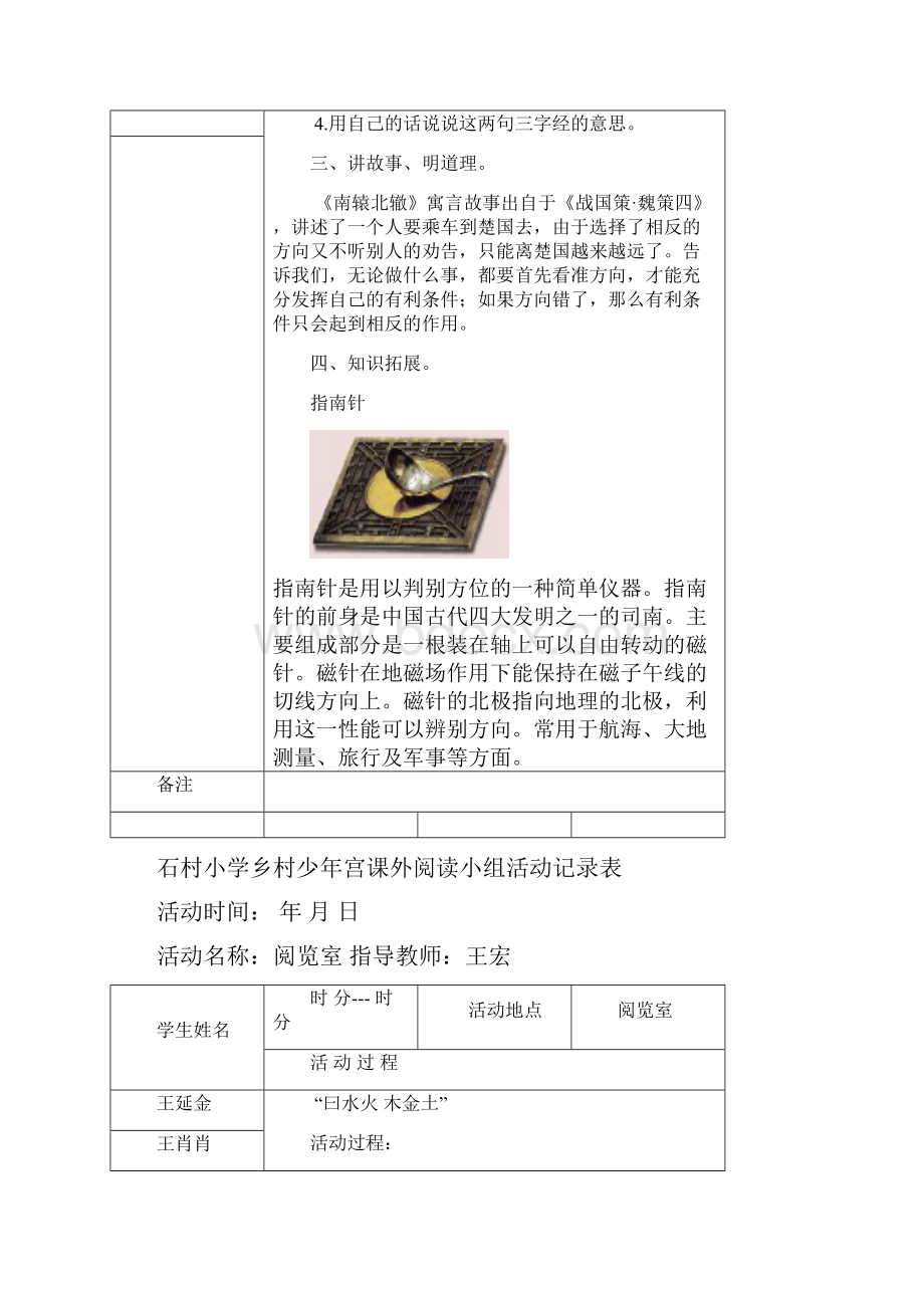 课外阅读小组活动记录表.docx_第3页